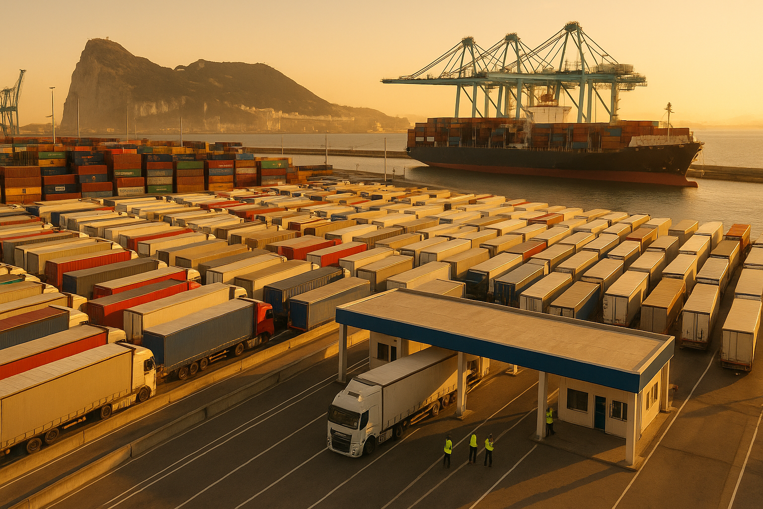 Algeciras: se reporta actualización de instrucción técnica para despacho de camiones en el puerto